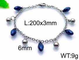 Stainless Steel Stone Bracelet