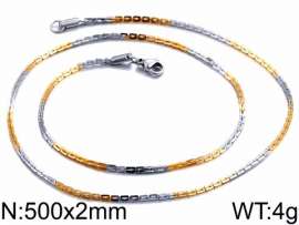 Staineless Steel Small Gold-plating Chain