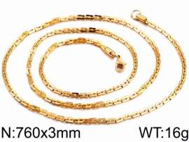 Staineless Steel Small Gold-plating Chain