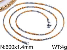 Staineless Steel Small Gold-plating Chain