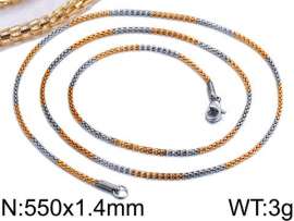 Staineless Steel Small Gold-plating Chain