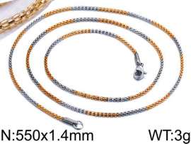 Staineless Steel Small Gold-plating Chain