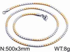 Staineless Steel Small Gold-plating Chain