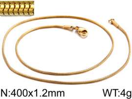 Staineless Steel Small Gold-plating Chain
