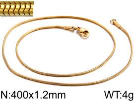 Staineless Steel Small Gold-plating Chain
