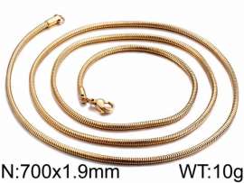 Staineless Steel Small Gold-plating Chain