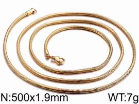 Staineless Steel Small Gold-plating Chain