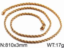 Staineless Steel Small Gold-plating Chain