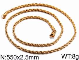 Staineless Steel Small Gold-plating Chain