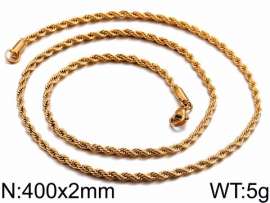 Staineless Steel Small Gold-plating Chain