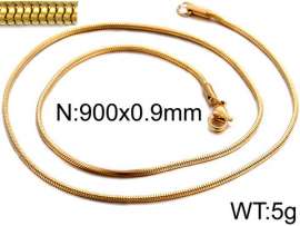 Staineless Steel Small Gold-plating Chain