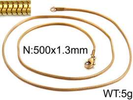 Staineless Steel Small Gold-plating Chain