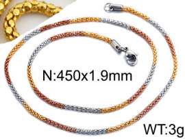 Staineless Steel Small Gold-plating Chain