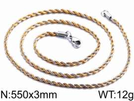 Staineless Steel Small Gold-plating Chain