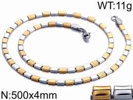 SS Gold-Plating Necklace
