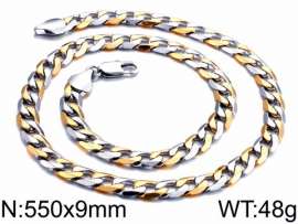 SS Gold-Plating Necklace