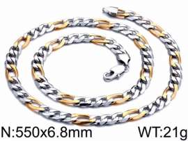 SS Gold-Plating Necklace