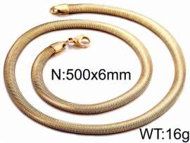 SS Gold-Plating Necklace