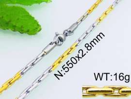 Staineless Steel Small Gold-plating Chain