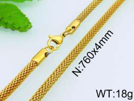 Staineless Steel Small Gold-plating Chain