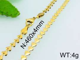 Staineless Steel Small Gold-plating Chain