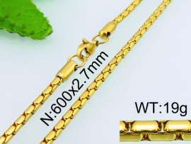 Staineless Steel Small Gold-plating Chain