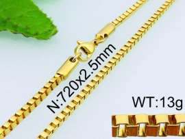 Staineless Steel Small Gold-plating Chain