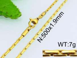 Staineless Steel Small Gold-plating Chain