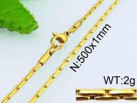 Staineless Steel Small Gold-plating Chain