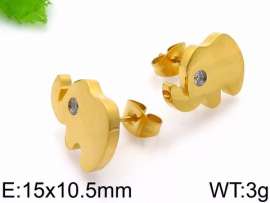 SS Gold-Plating Earring