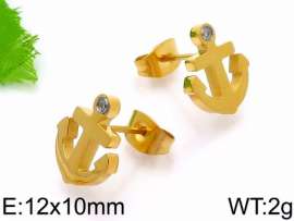 SS Gold-Plating Earring