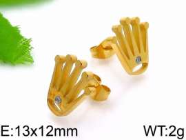 SS Gold-Plating Earring