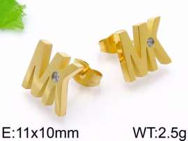 SS Gold-Plating Earring