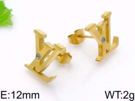 SS Gold-Plating Earring