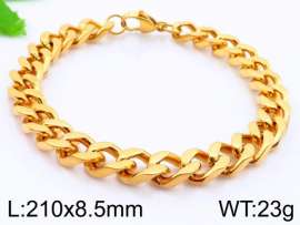 Stainless Steel Gold-plating Bracelet