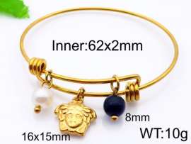 Stainless Steel Gold-plating Bangle