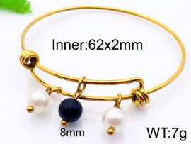 Stainless Steel Gold-plating Bangle