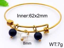 Stainless Steel Gold-plating Bangle