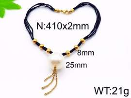SS Gold-Plating Necklace