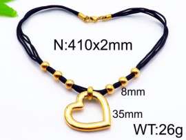 SS Gold-Plating Necklace