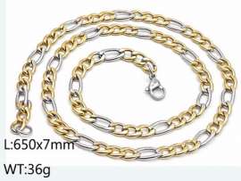 SS Gold-Plating Necklace