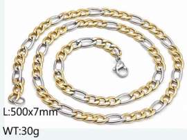 SS Gold-Plating Necklace