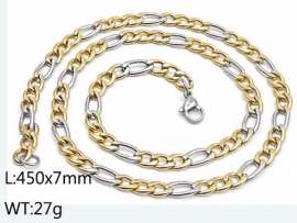 SS Gold-Plating Necklace