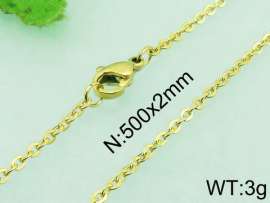 SS Gold-Plating Necklace