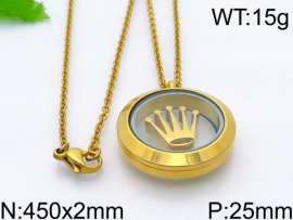 SS Gold-Plating Necklace
