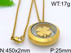 SS Gold-Plating Necklace