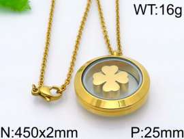SS Gold-Plating Necklace