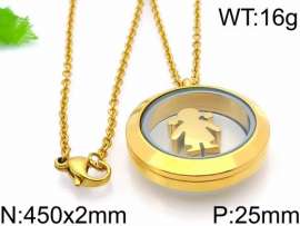 SS Gold-Plating Necklace