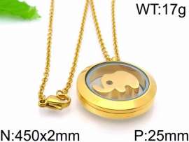 SS Gold-Plating Necklace