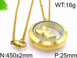 SS Gold-Plating Necklace
